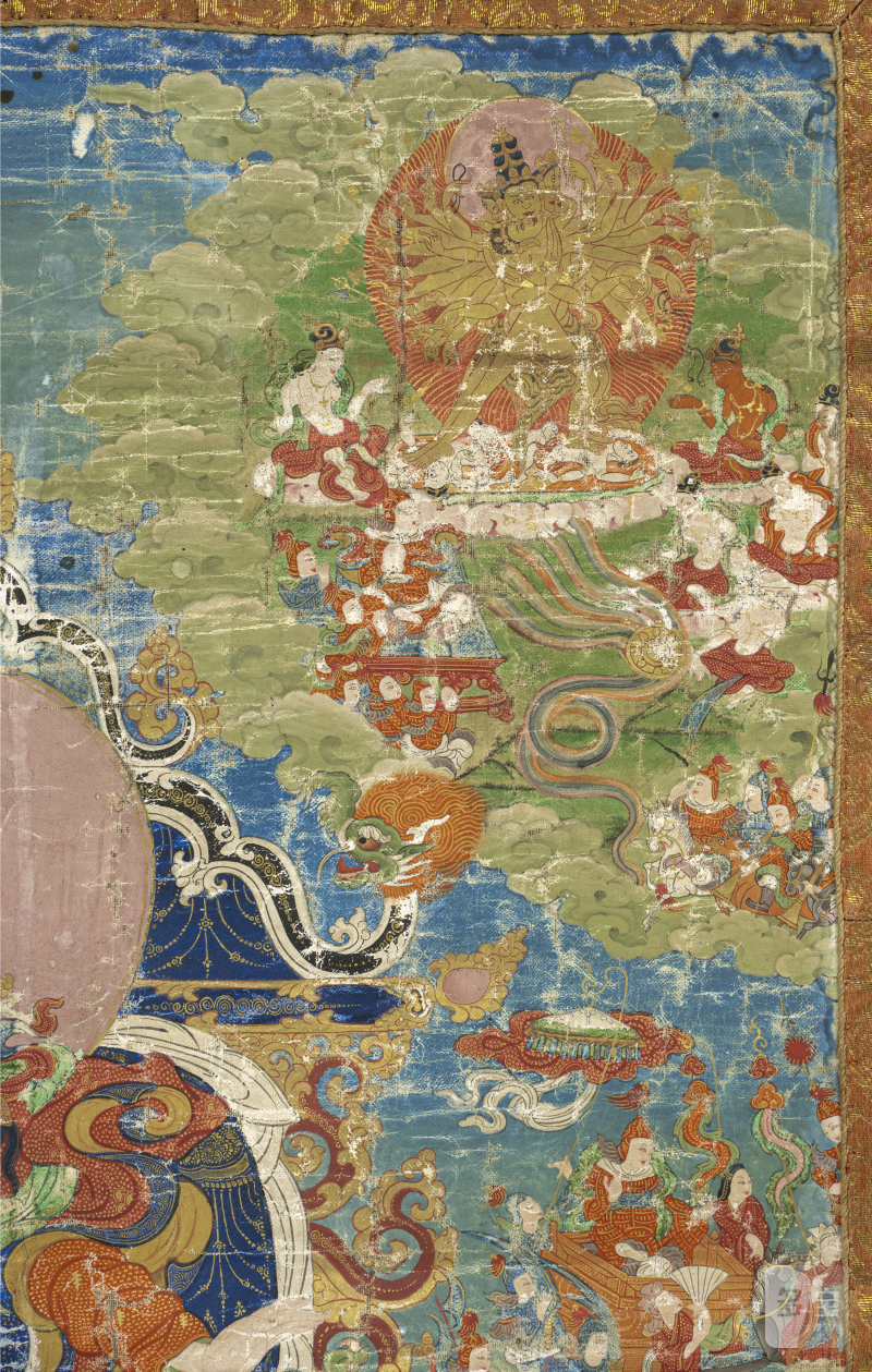 ATHANGKA POSSIBLY DEPICTING RUDRA CHAKRIN, THE LAST KING OF SHAMBALA - 图5
